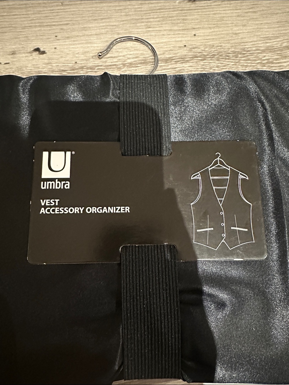 Umbra Vest Accessory Organizer Black Hanging Closet Storage 23 Pockets - Picture 3 of 4